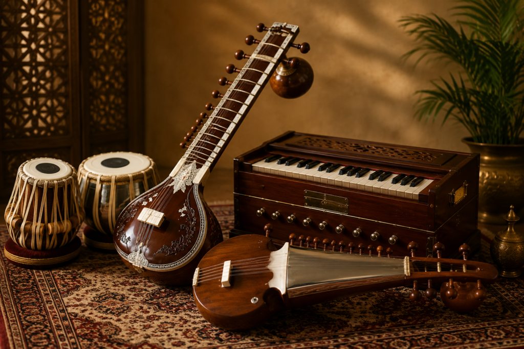 Indian classical Instruments in Patiala