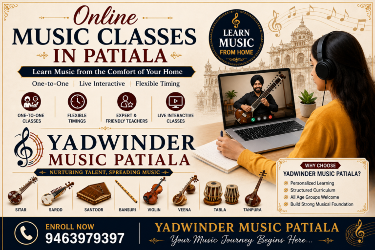 online music classes in patiala